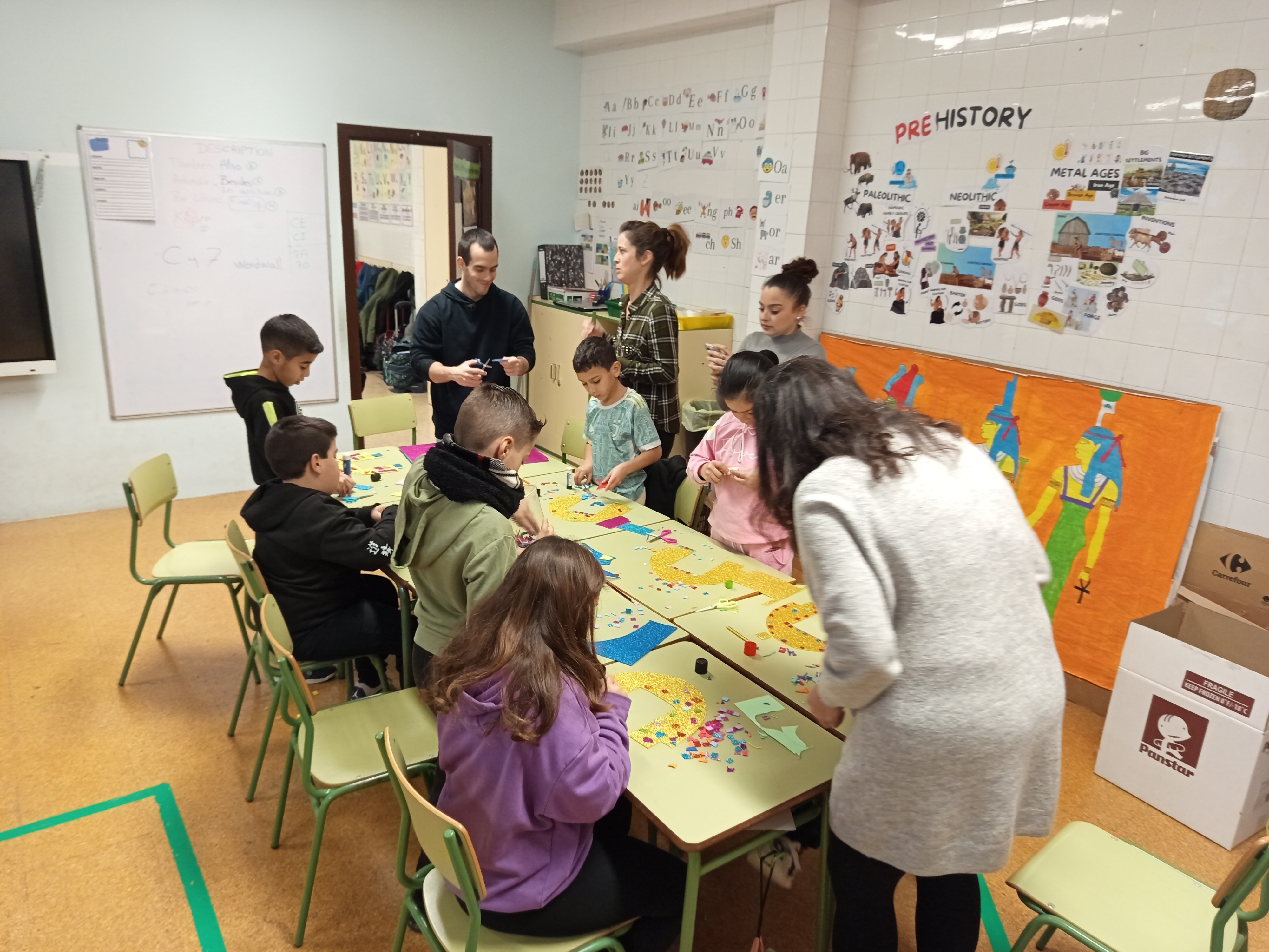 Taller de familias: EGYPTIANS